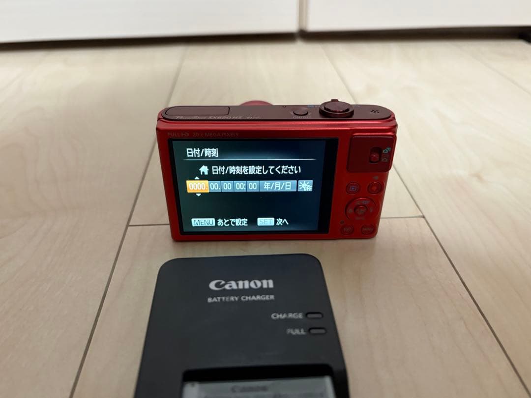 【美品】キャノン PowerShot SX620HS 電池2個