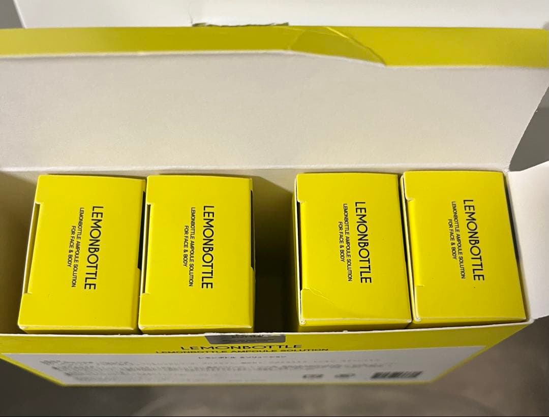 レモンボトル　脂肪溶解剤　エステ　4本　バラ売り可能