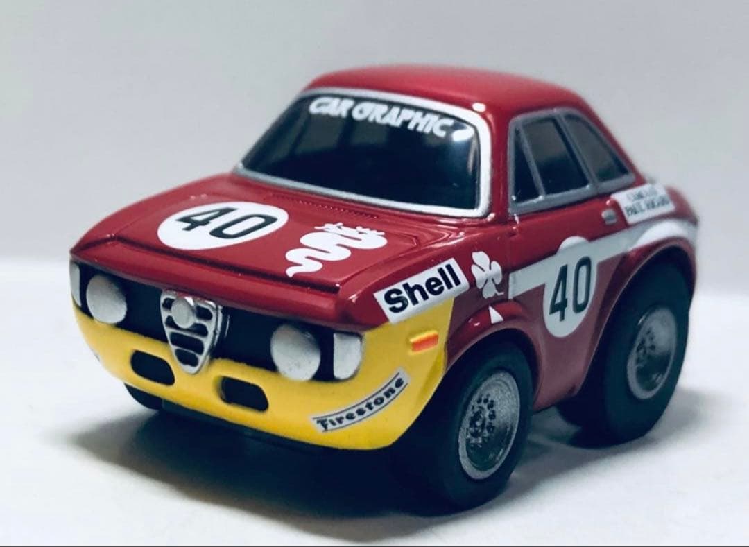 チョロQ　アルファロメオ Alfa Romeo GTA カーグラフィック