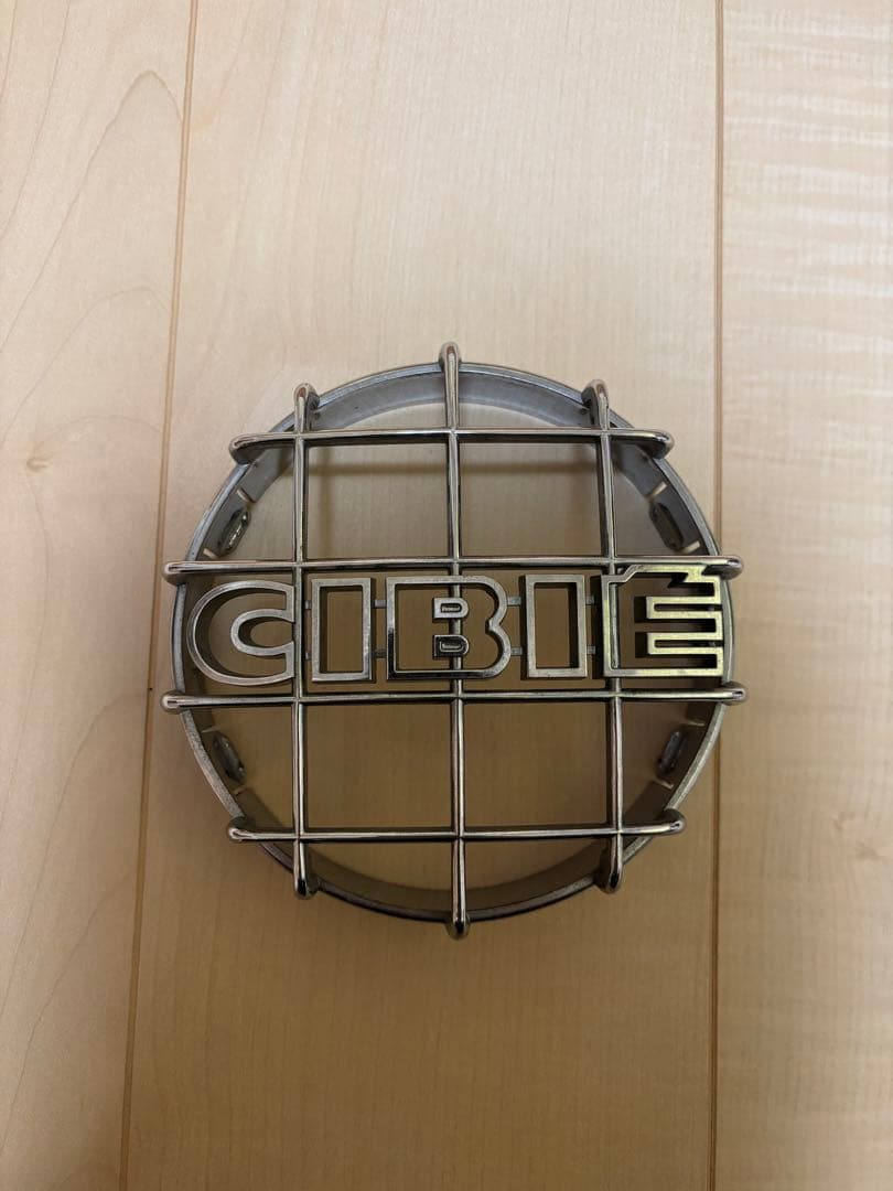 当時物　シビエ ストーンガード　デュアルカウル　メッキ　CIBIE ライトカバー