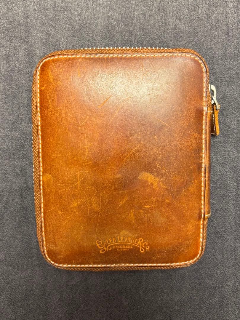 ガレンレザー　10本挿しペンケース クレイジーホースレザー