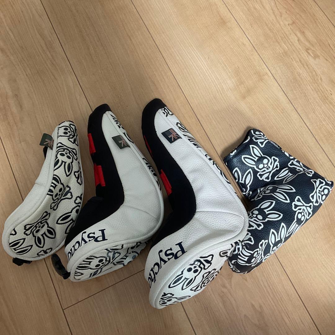 Psycho Bunny ゴルフバッグ・キャディバッグ　ヘッドカバーおまけ