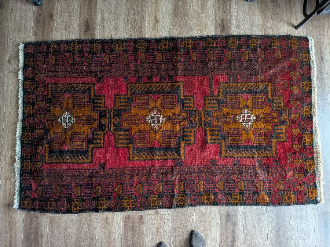 ヴィンテージラグ、トライバル、トルクメン