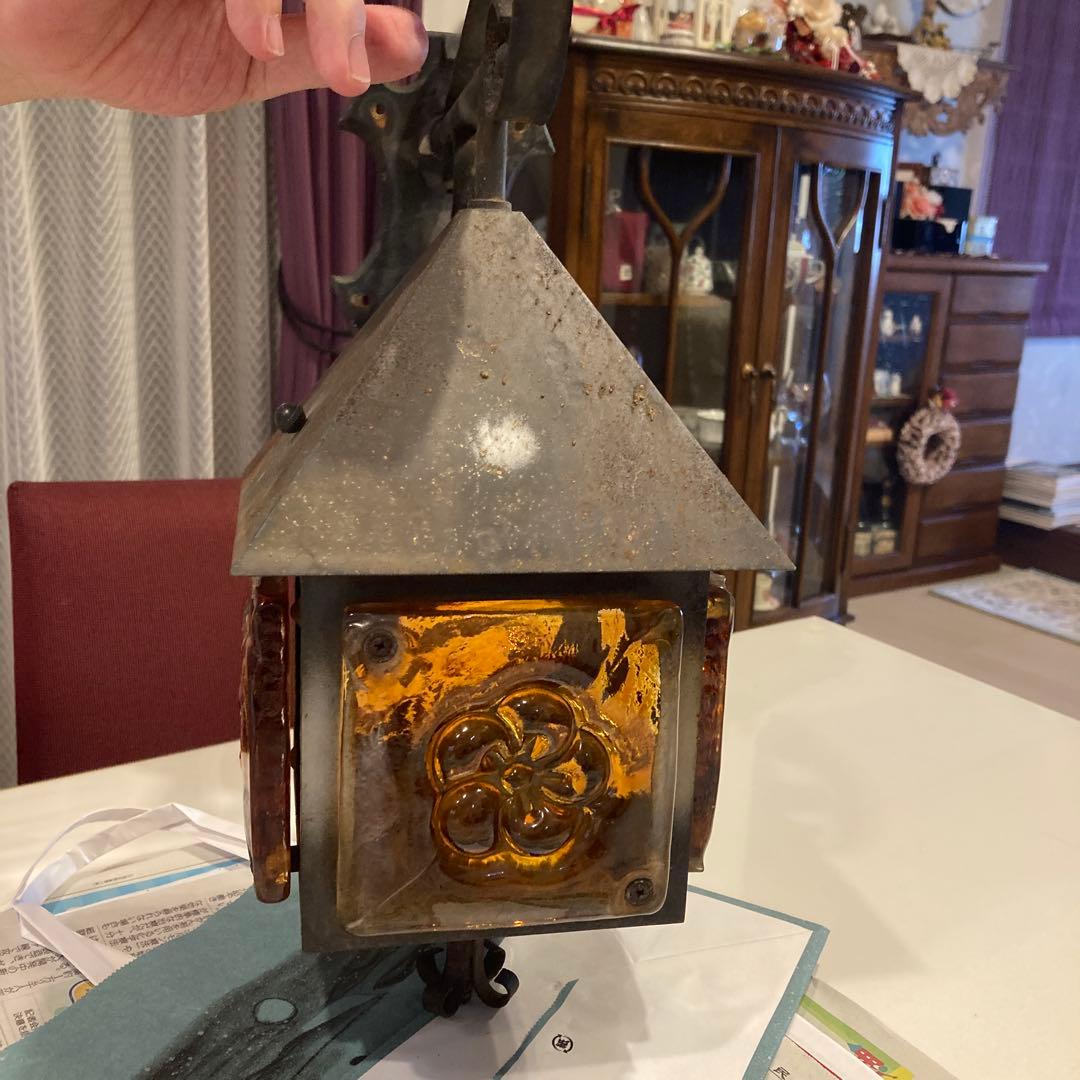 ビンテージ　門灯　外灯　玄関灯　アンティーク　昭和レトロ