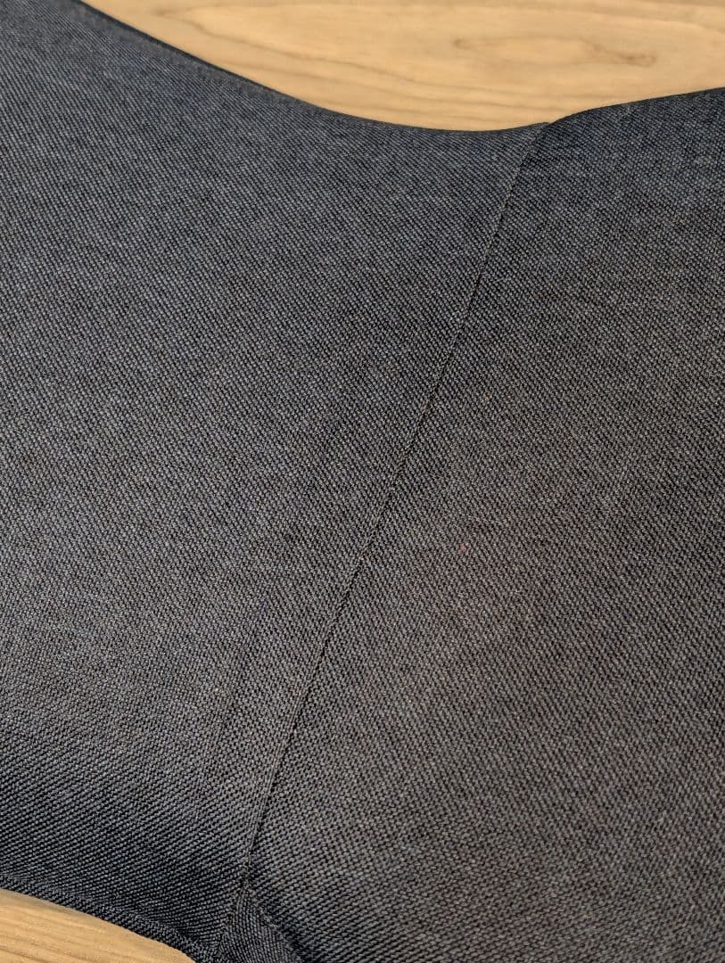 【美品】 &MEDICAL アンドメディカル ストレッチチェア 座椅子　ネイビー