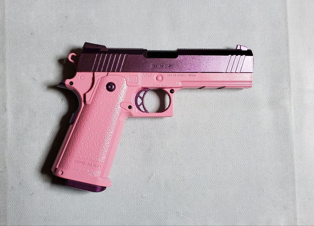 新品　東京マルイ　ハイキャパ　ラブピンク　カスタム　改修品　10禁