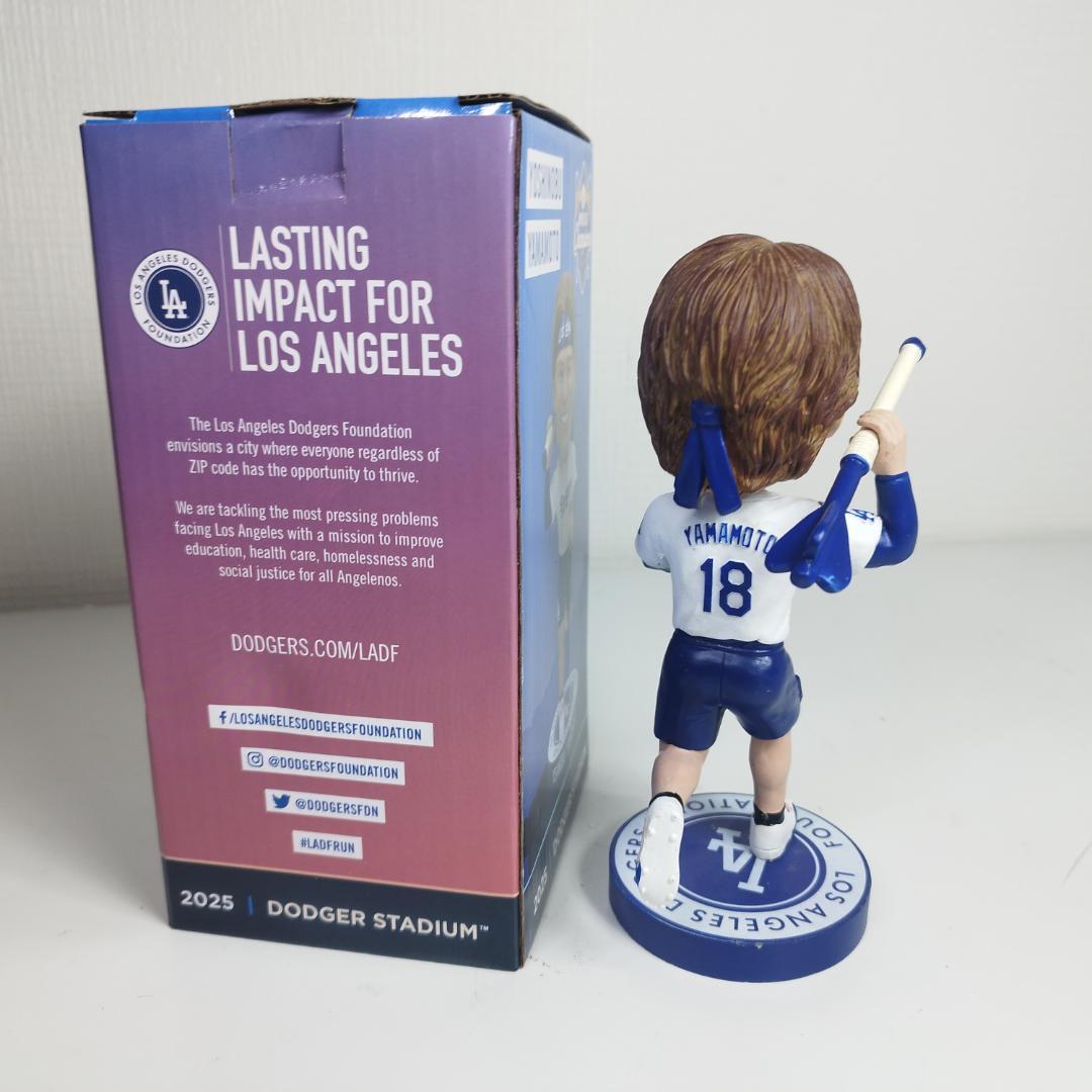 山本由伸 ドジャース サンセットラン ボブルヘッド ピッチャー バブル IE21
