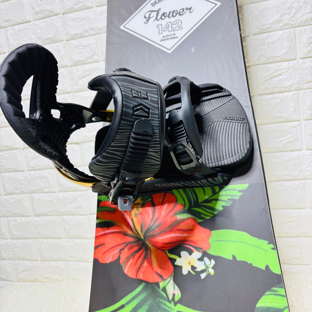 【レディース２点】Death Label Flower 142 × DRAKE