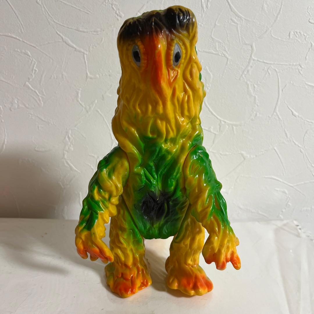 ⚠️貴重・激レア　公害怪獣ヘドラ　当時物　初版　1期　ブルマァク　ソフビ