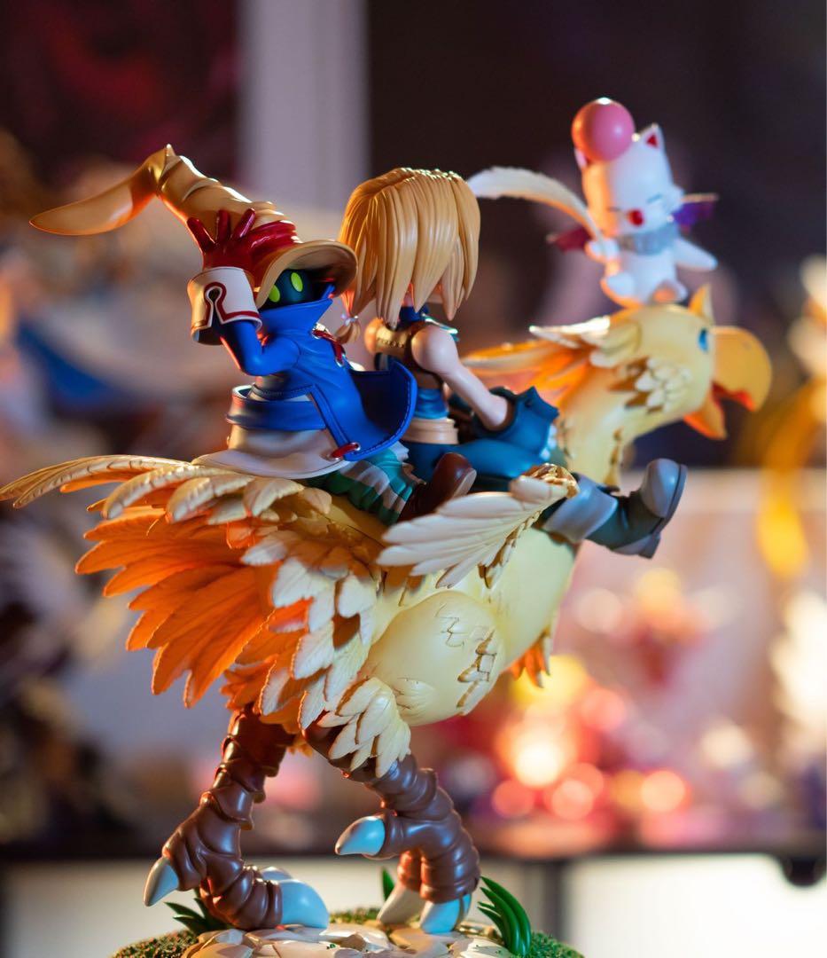 ファイナルファンタジーIX Gakaboxビビ ジタン スタチュー フィギュア