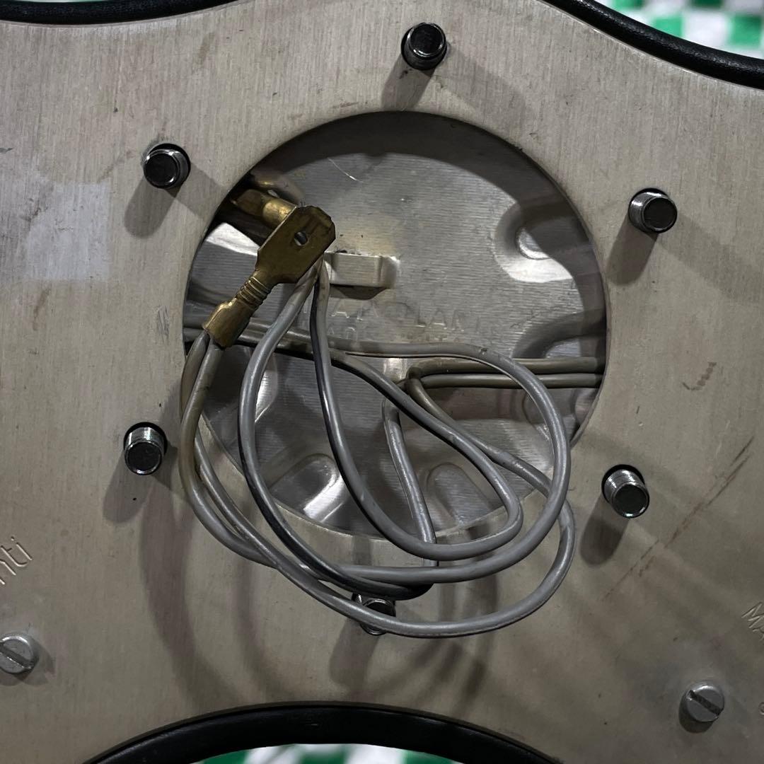 イタルボランテコルサスーパーレザー ステアリング 4スポーク 約35φ 美品