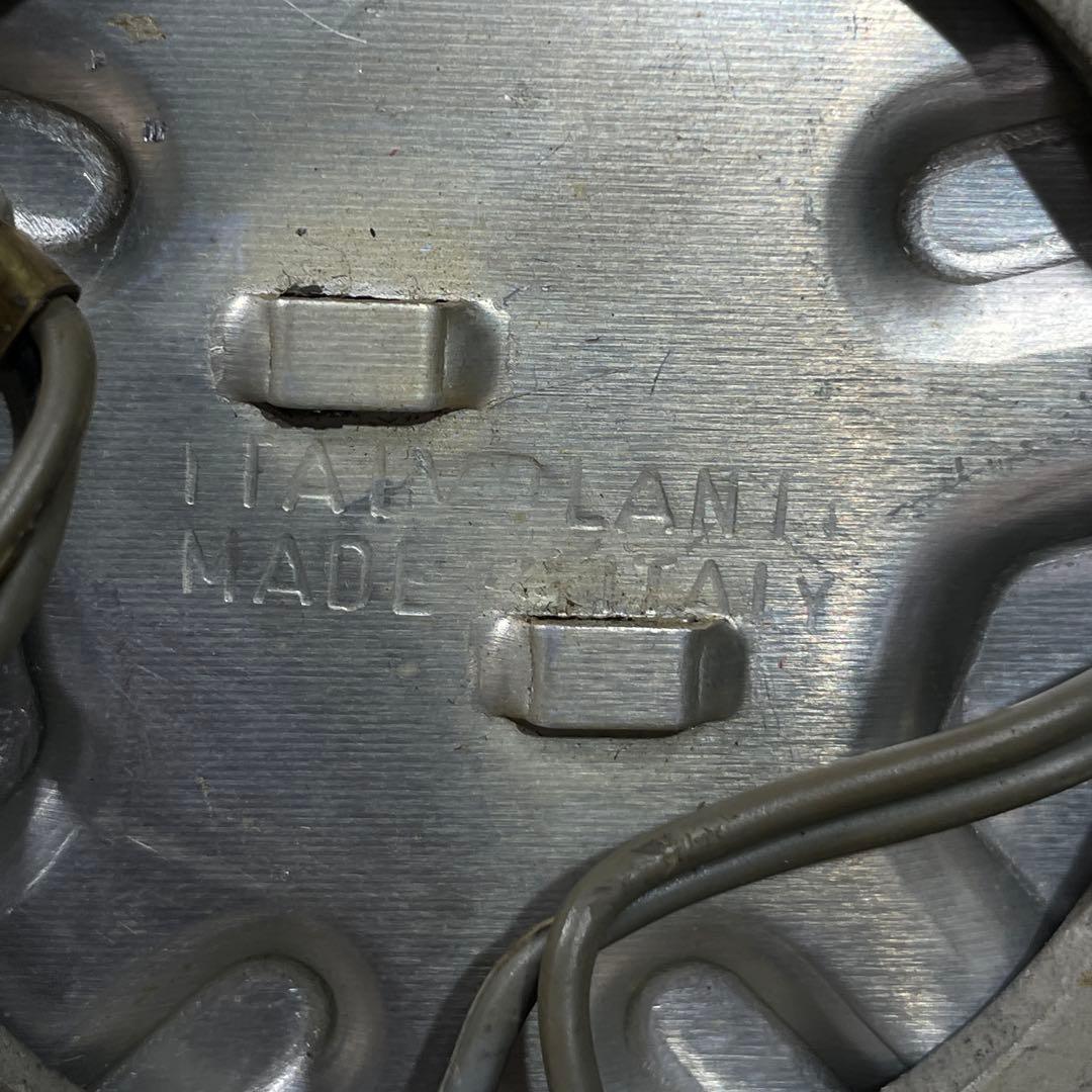 イタルボランテコルサスーパーレザー ステアリング 4スポーク 約35φ 美品