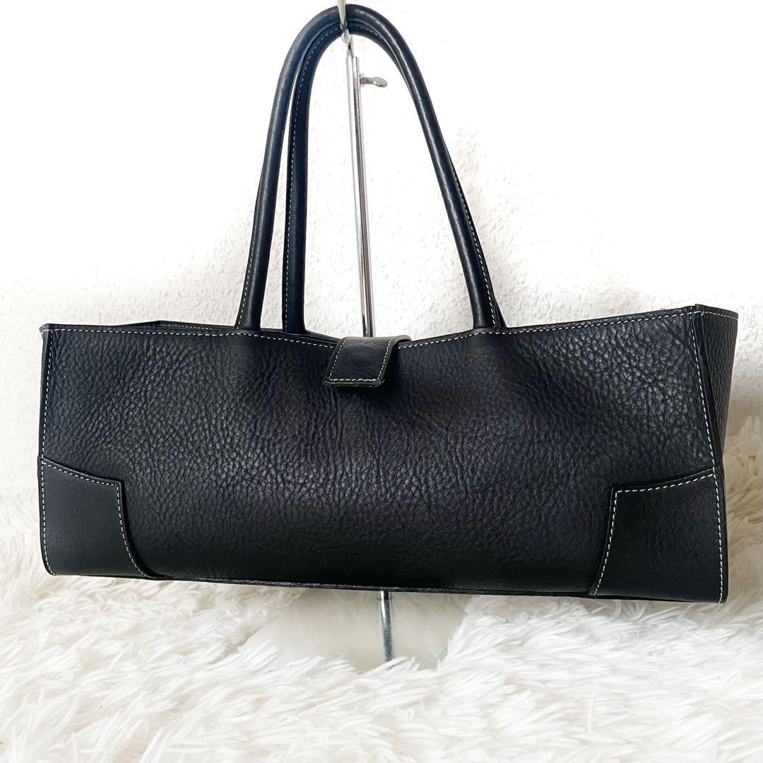 美品✨️Vivienne Westwood 本革 スクエア型 ハンドバッグ オーブ