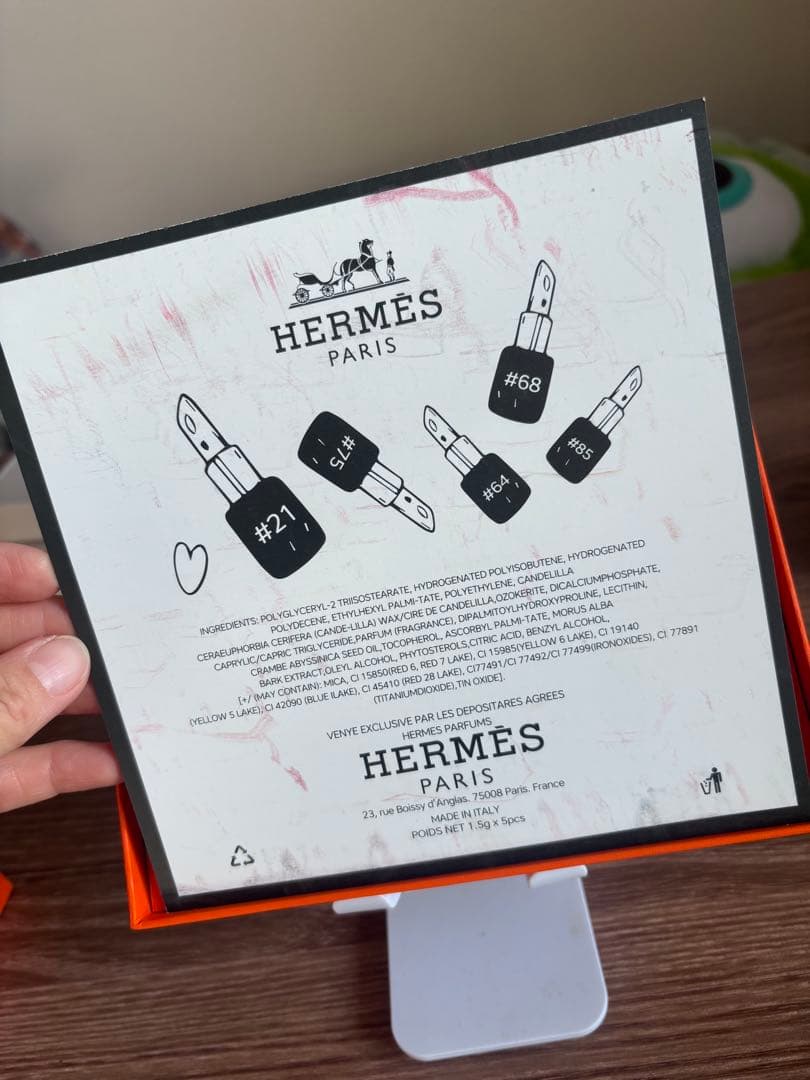 HERMES リップスティック 5本セット