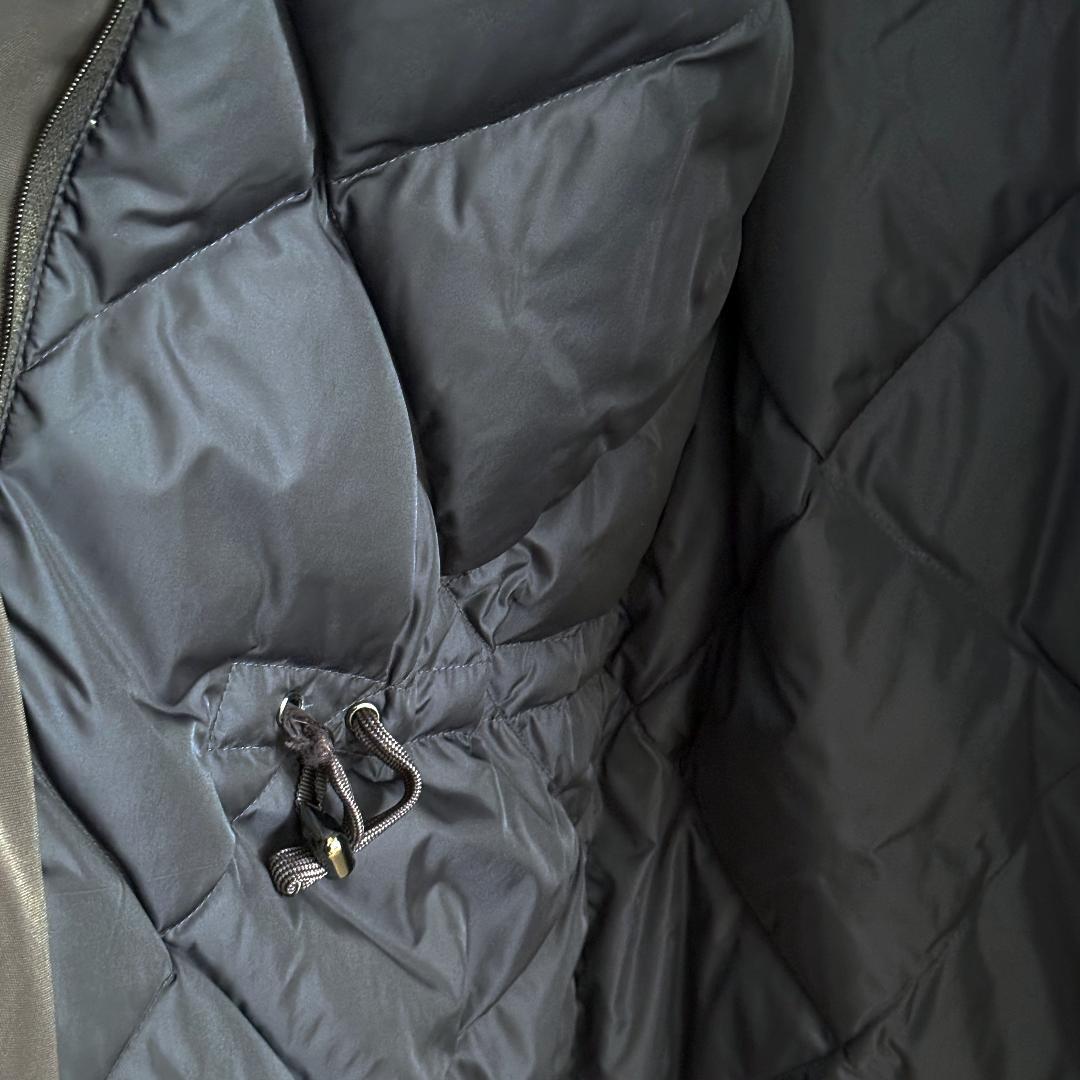 【美品・Lサイズ】EMPORIO ARMANI ダウンジャケット・グレーネイビー