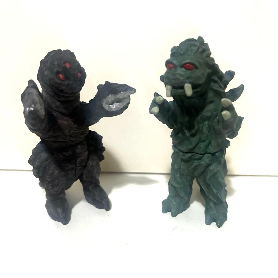 怪獣軒製 シルバー仮面 ギラスモン サソリンガ ソフビ フィギュア