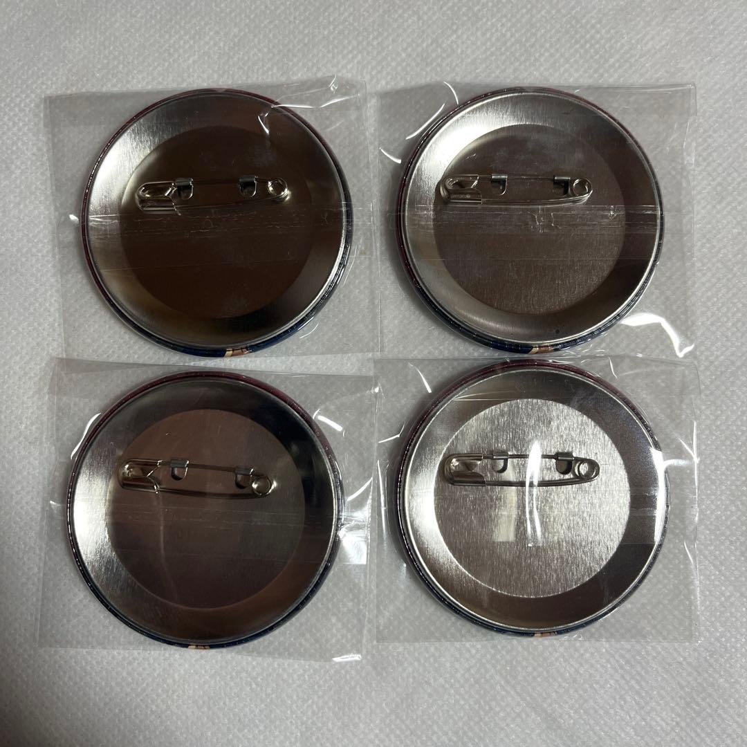 【未使用】炎炎ノ消防隊 新門紅丸 缶バッジ スーツ マルイ【匿名配送】