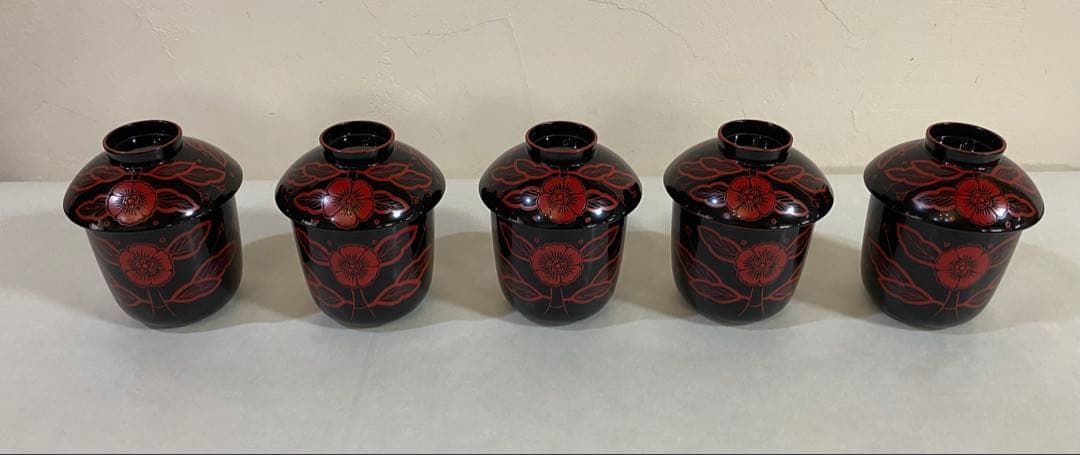 茶道具　懐石道具　箸洗い　木製本漆