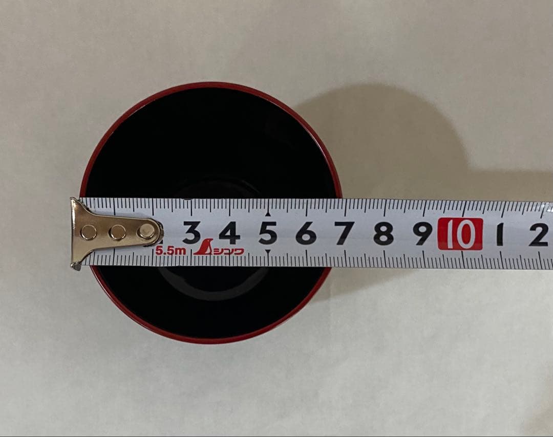 茶道具　懐石道具　箸洗い　木製本漆