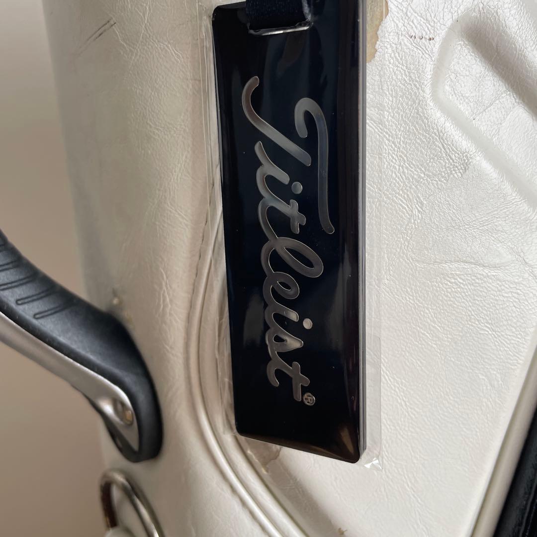 Titleist ホワイト キャディバッグ