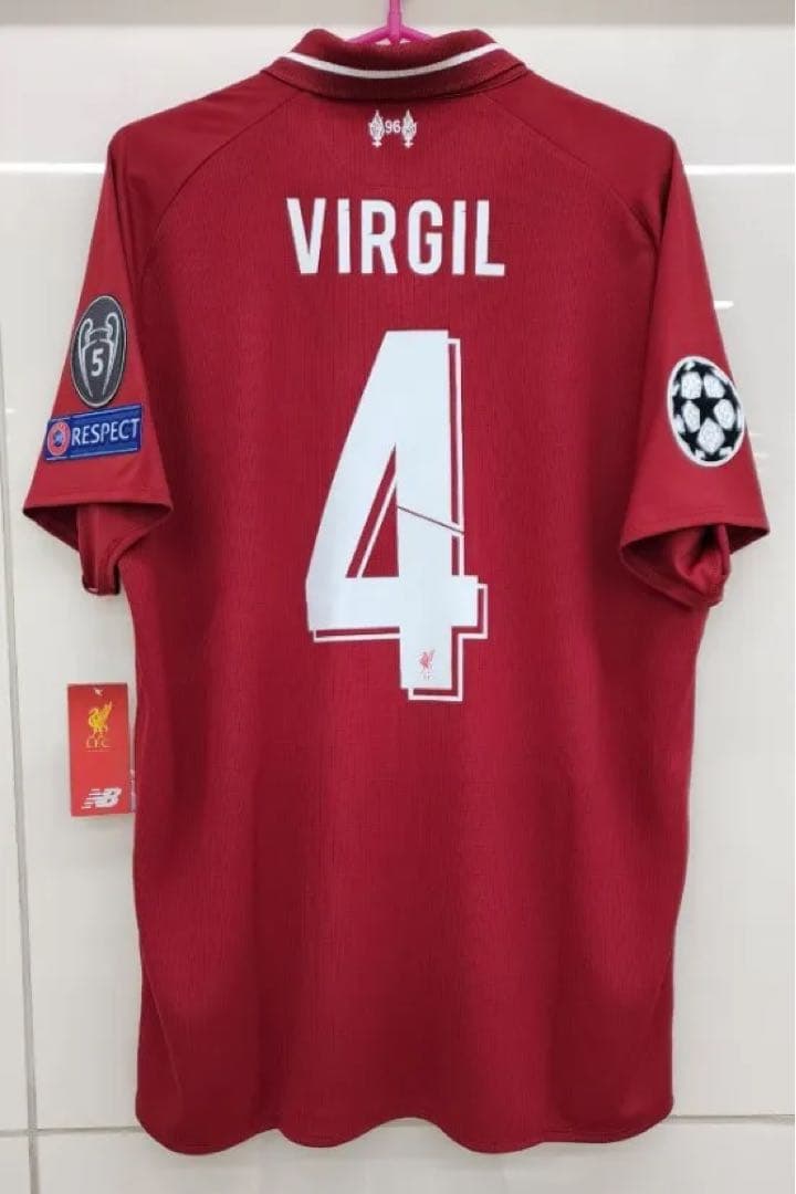 リバプール 18/19CLユニフォーム VIRGIL 4
