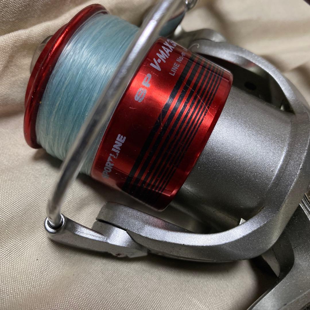 PURPLE RAIN 9ftシーバスロッドとスピニングリール3000番のセット