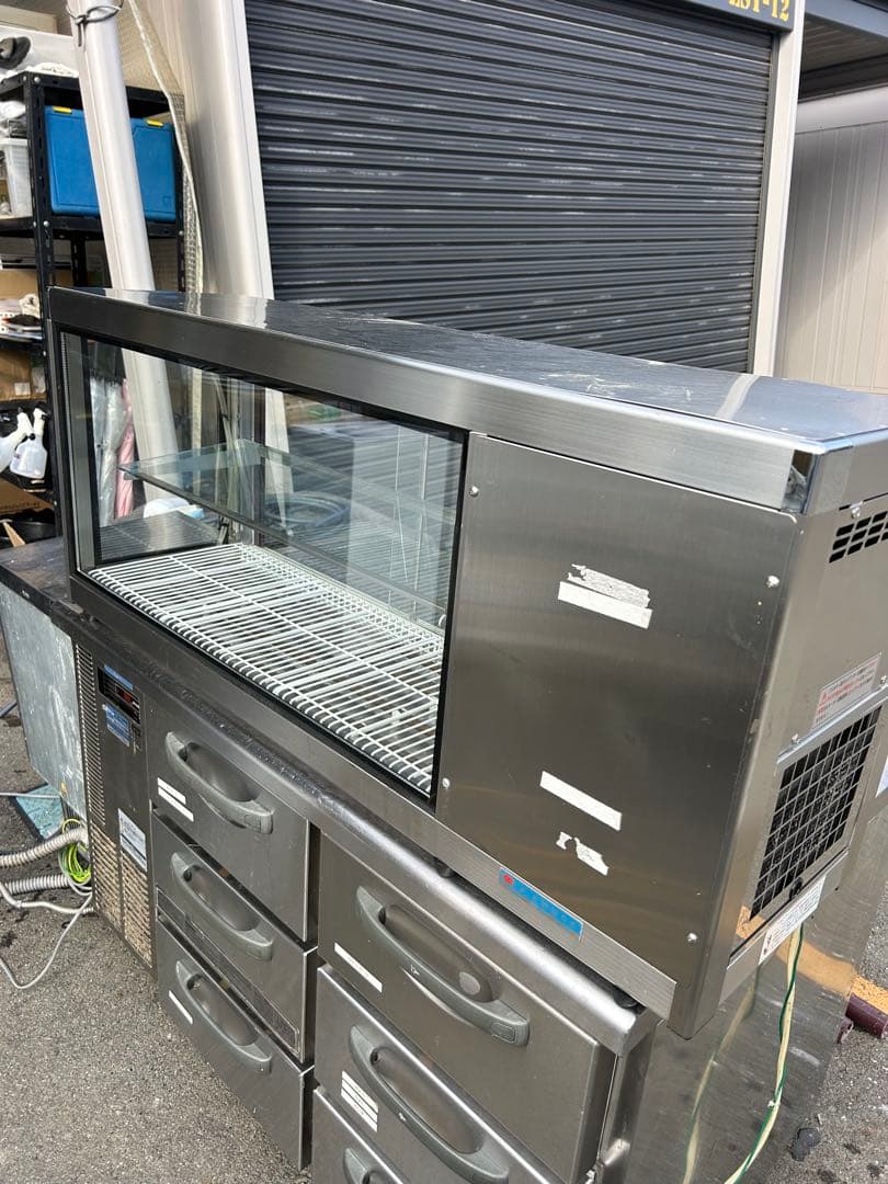 大穂製作所【ガラスショーケース】ジャンク品