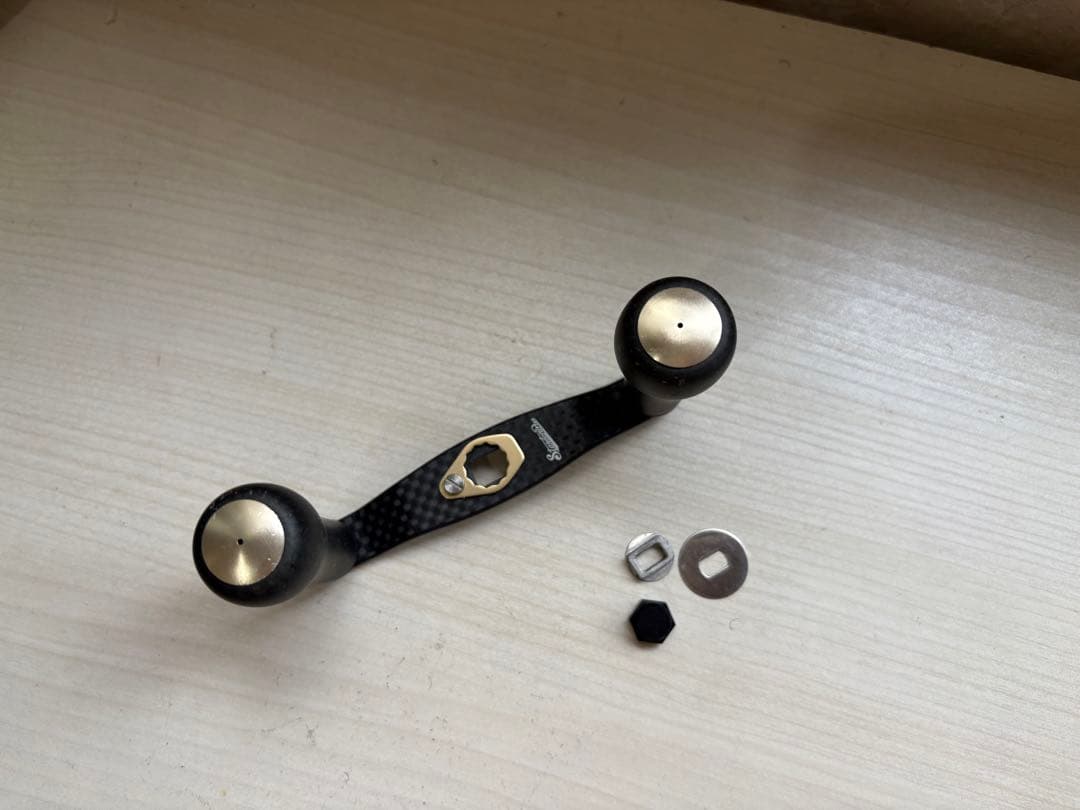 ★☆スタジオコンポジット　カーボンハンドル　RC-DC 90mm ゴールド　美品