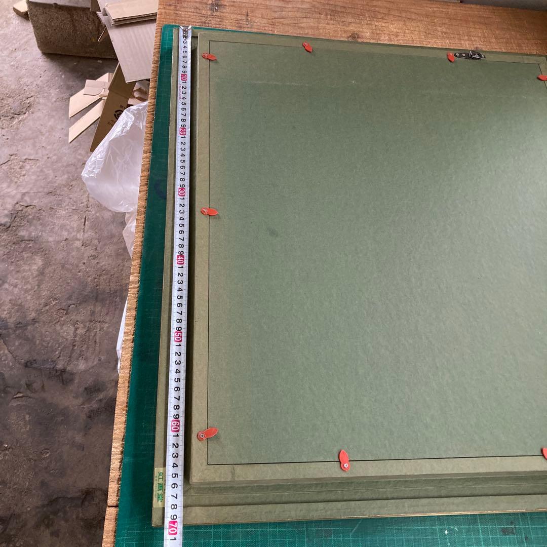 ハ*ル様 虹画堂 F10号 油彩額縁 ゴールドフレーム 透明アクリル 金色