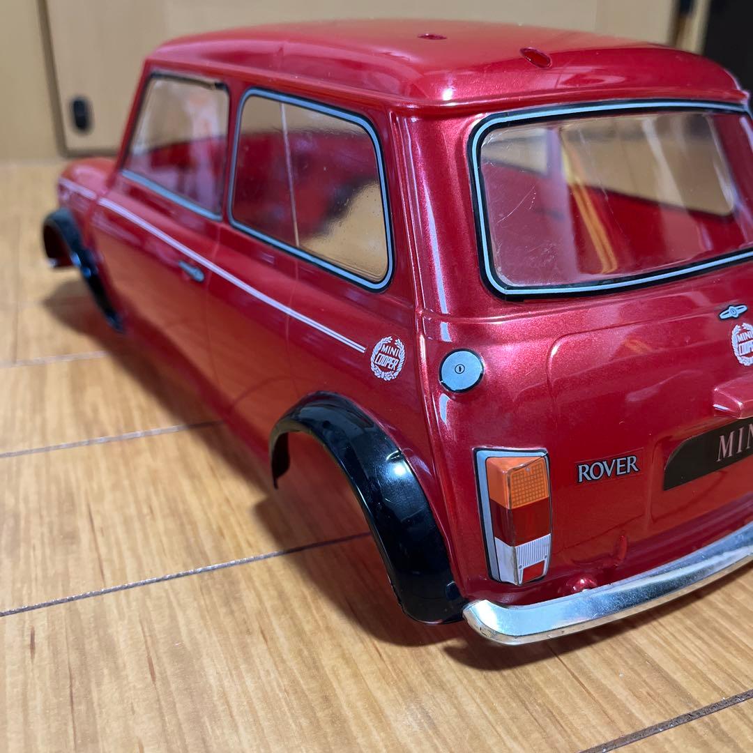 絶版　ローバー ミニクーパー 1/10スケールラジコンボディー タミヤ製