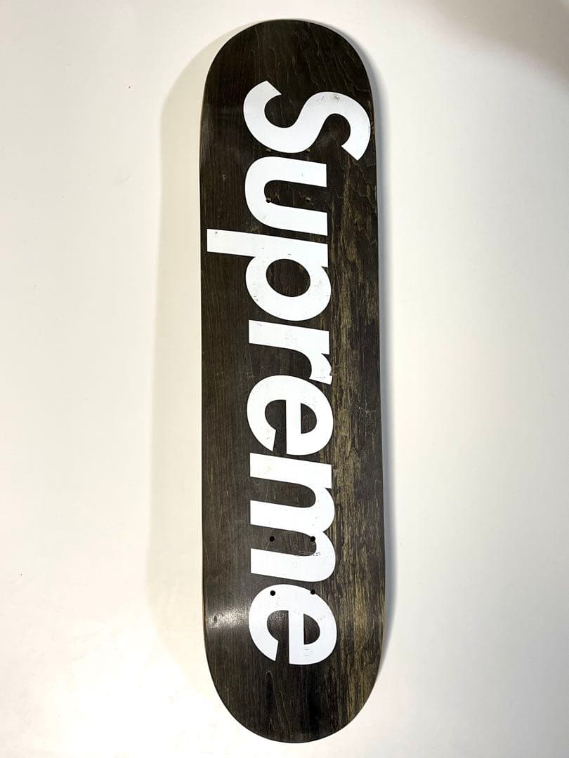 Supreme スケートボードデッキ ブラック