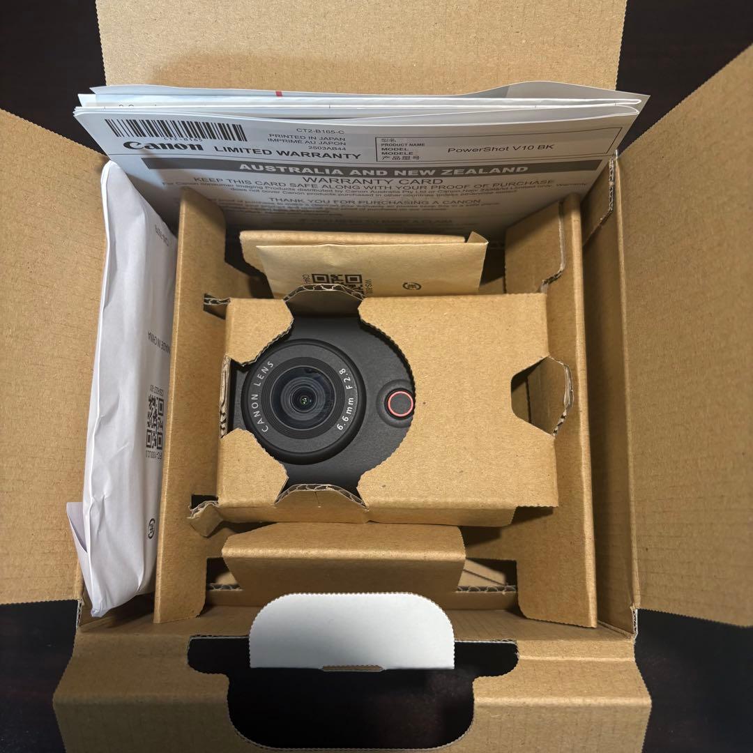 Canon PowerShot V10 コンパクトデジタルカメラ 新品未使用品