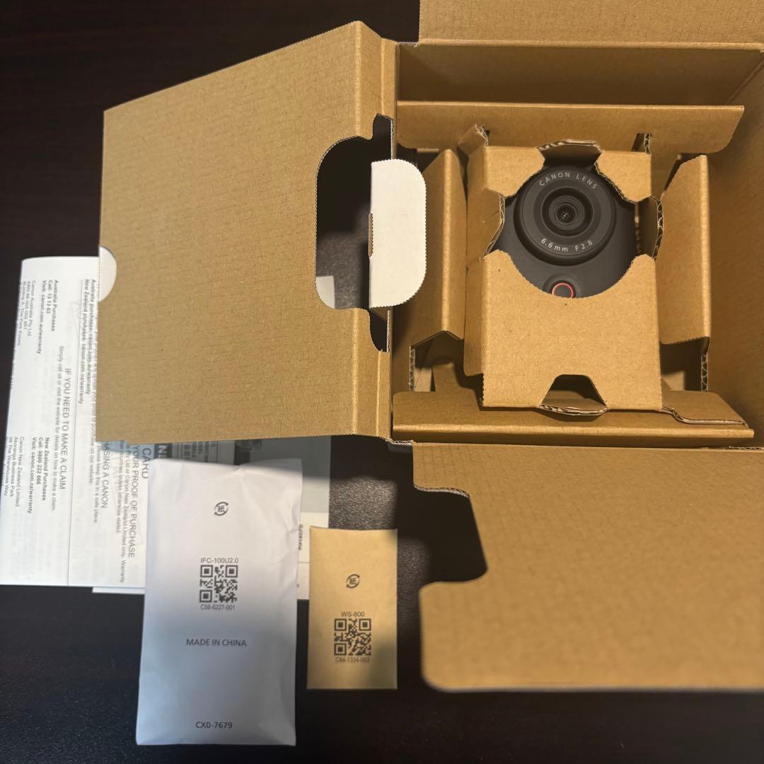 Canon PowerShot V10 コンパクトデジタルカメラ 新品未使用品