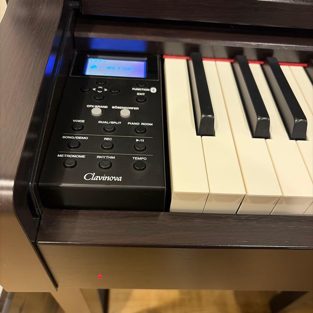 YAMAHA 電子ピアノ　Clavinova CLP645 ダークローズ