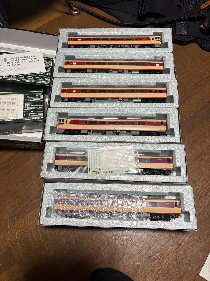 HOゲージ 6両編成 鉄道模型セット