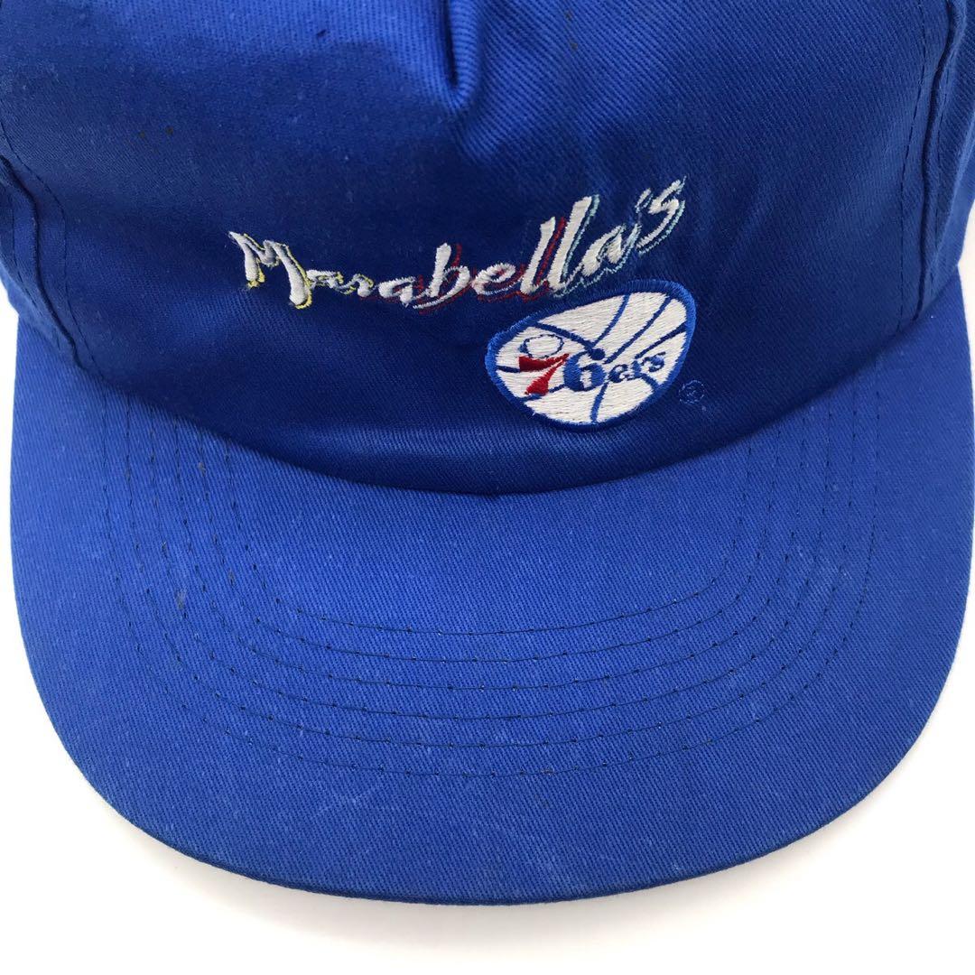 【デッドストック】90s NBA 76ers ベースボールキャップ O362