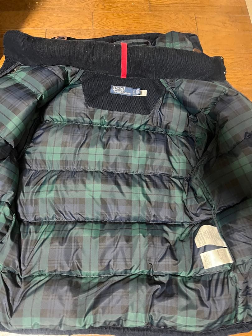 ラルフローレン　コーディロイダウンジャケットRalph Lauren