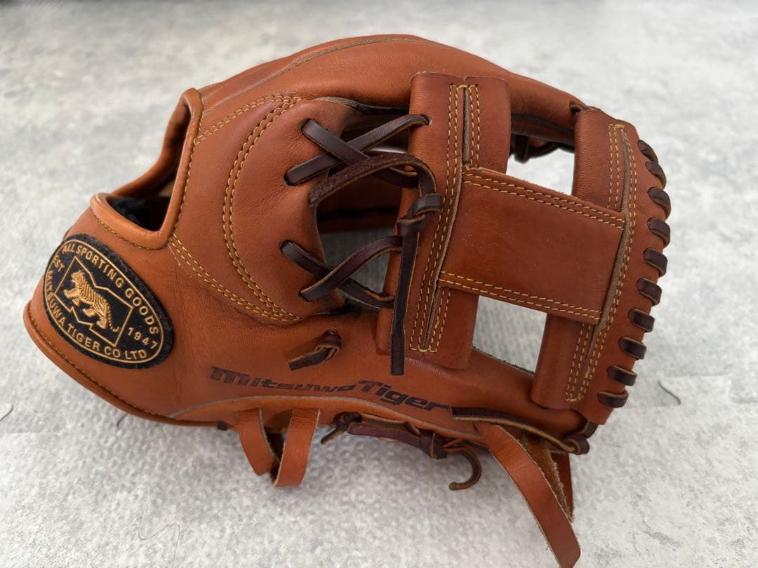 ミツワタイガー　美津和タイガー　軟式グローブ