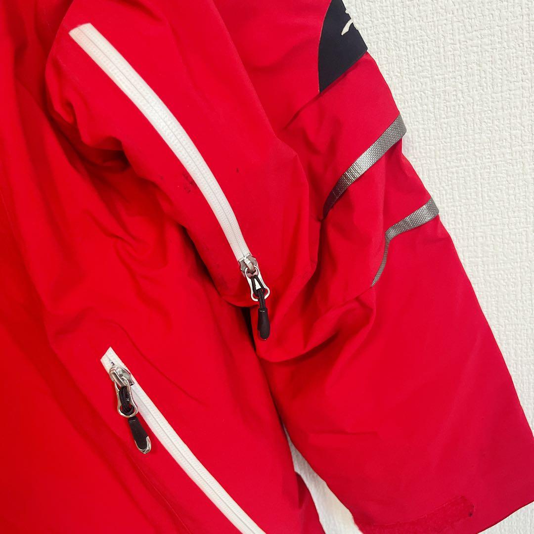 フェニックス　スキーウェアセット（赤ジャケット・白パンツ）SとM ユニセックス