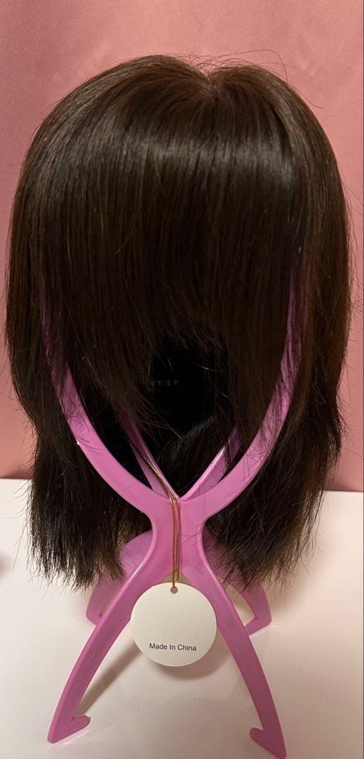 ブライトララ　医療用ウィッグ 部分手植え人毛100%ナチュレシリーズレイヤーボブ