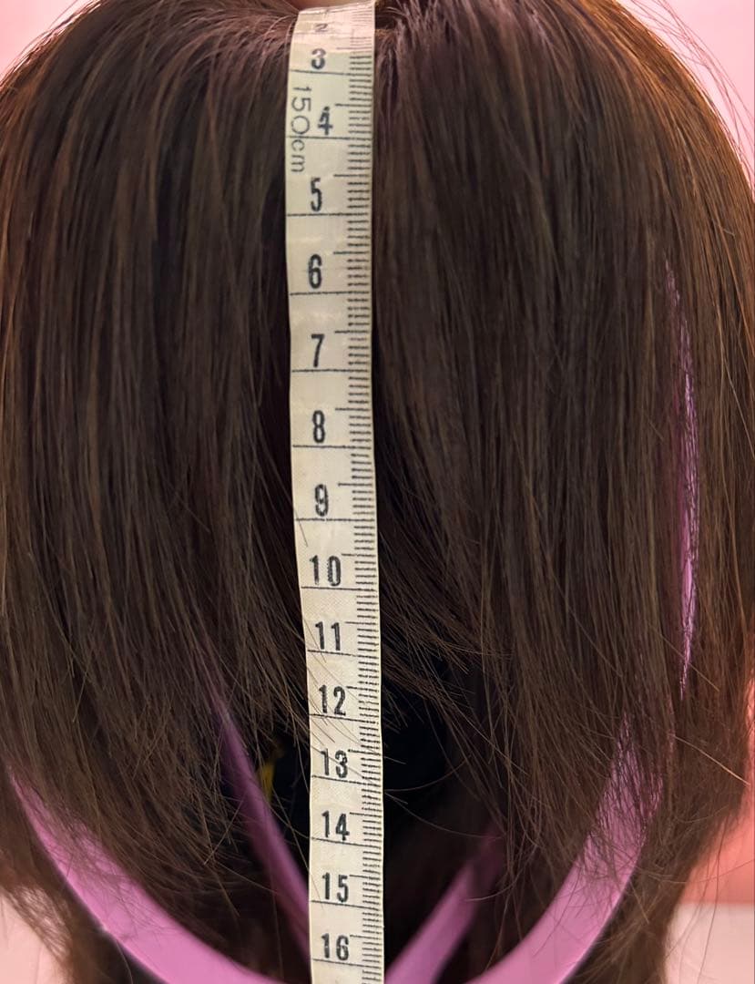 ブライトララ　医療用ウィッグ 部分手植え人毛100%ナチュレシリーズレイヤーボブ