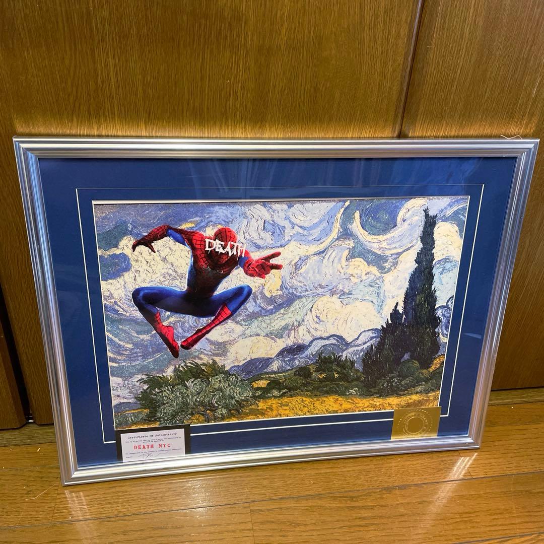 額込 世界限定100枚DEATH NYC アートポスター 現代アート 47