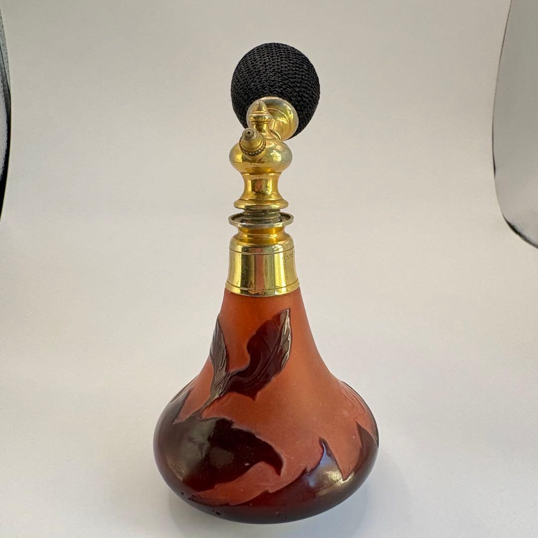 エミールガレ　エミール・ガレ　香水瓶　パフューム　フランス製 本物 ナンシー