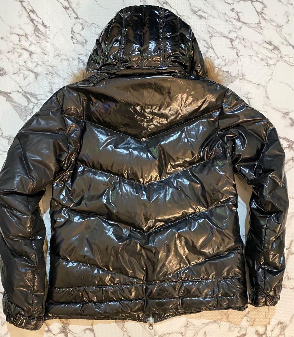 Y2K archive 光沢　短丈　ラクーンファー　エナメル質　グランジ　平成