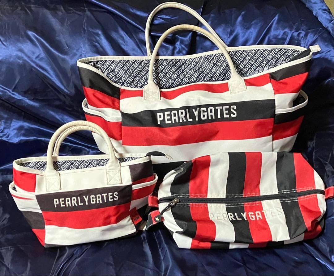 希少3点セット　限定品 パーリーゲイツ ロッカー ・カート ・シューズケース