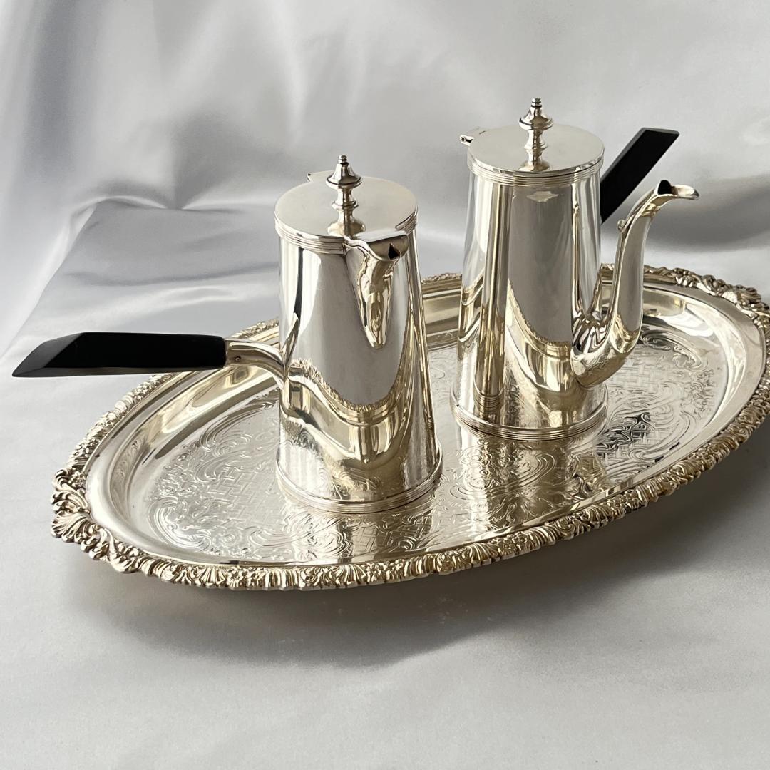 【Waring & Gillow】 カフェ・オレセット Art Deco