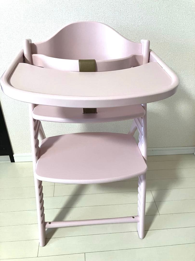 〈愛知県引き取り〉アッフルチェア ピンク