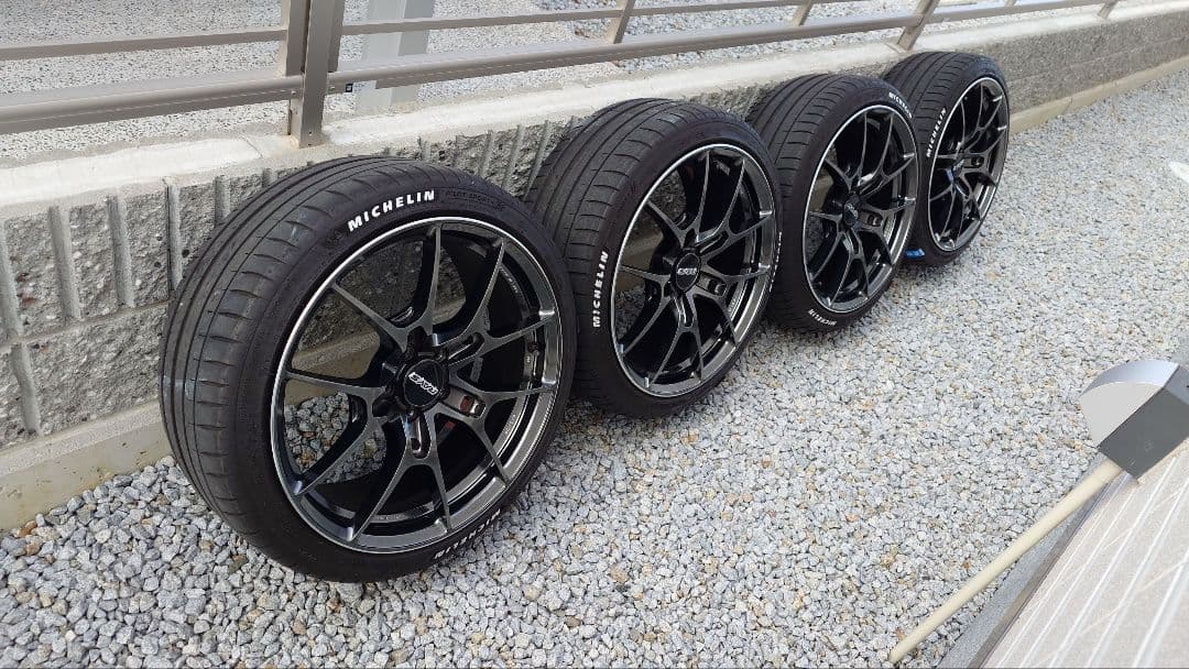 【MEGA MILK】RAYS VOLKRACING 18インチホイール