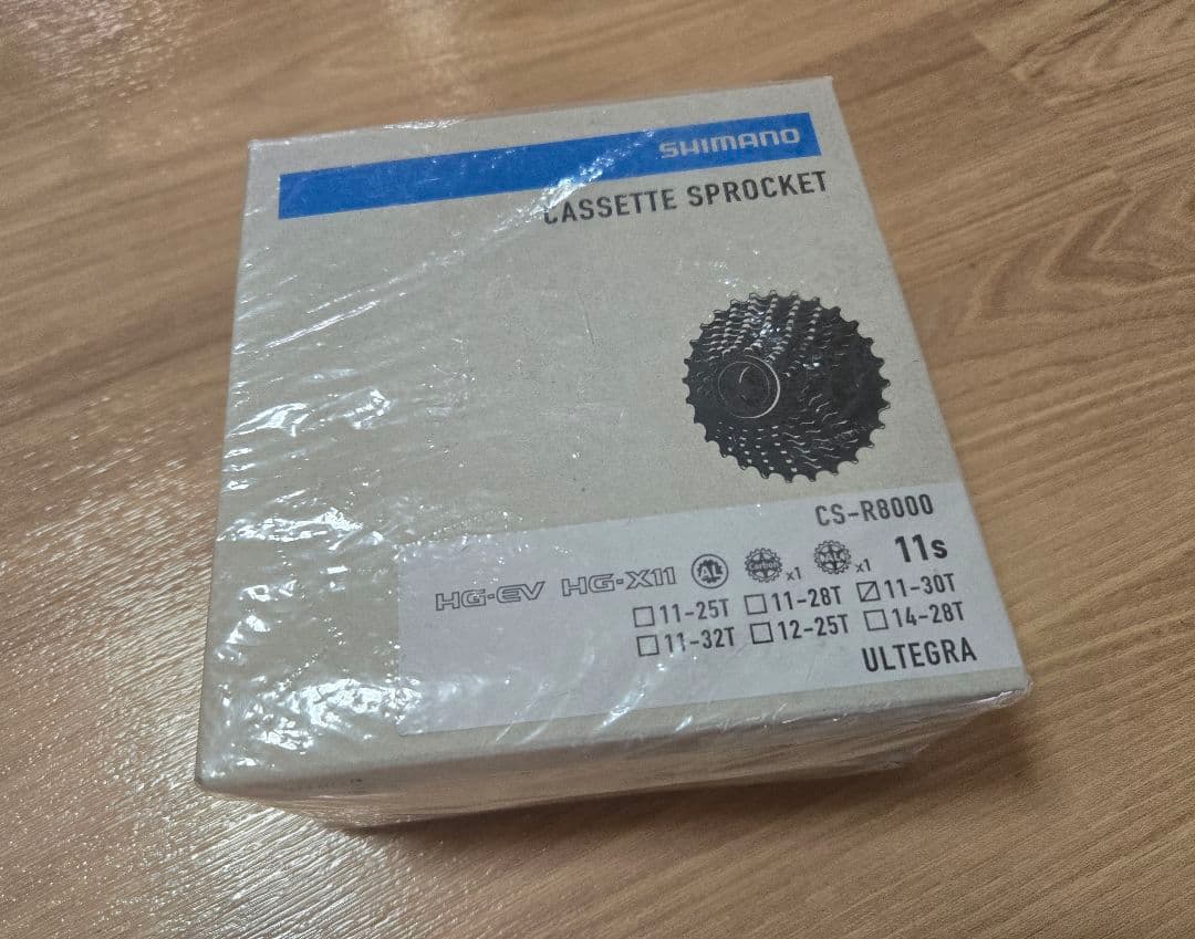 未開封品 Shimano アルテグラ CS-R8000 スプロケット 11-30