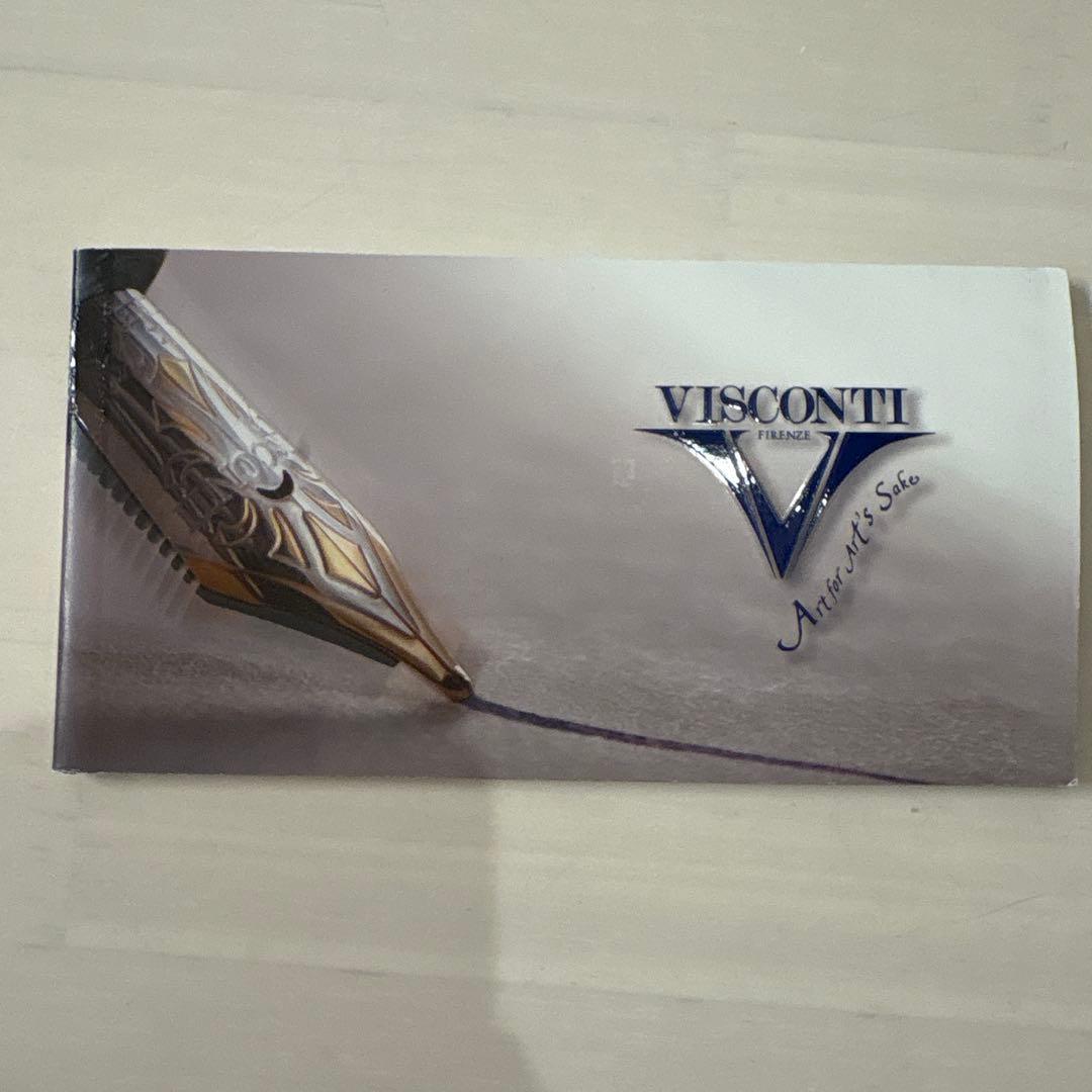 【新品未使用】Visconti ビスコンティ　万年筆＆インクセット